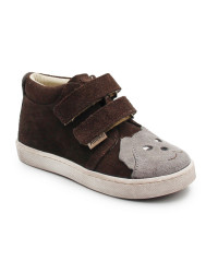 Wiosenne buty dla chłopca ze skóry naturalnej Ameko alex-brązowy
