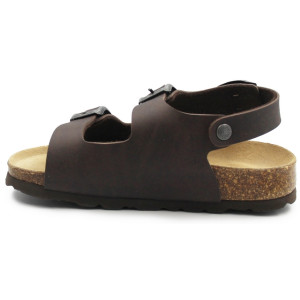 Brązowe Wygodne Sandały Dla Chłopca Genuins Congo Bio Natur Habana II gatunek