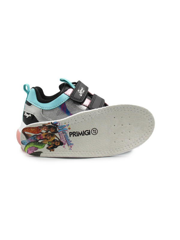 Półbuty Dziewczęce Na Wiosnę Świecące LED Syrenki Primigi 8988500 Mermaid Magic