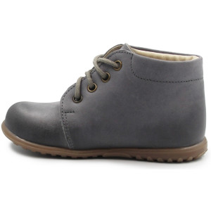 Trzewiki Skórzane Dla Chłopca Na Jesień Sznurowane Emel e 1596-7