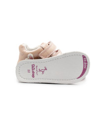 Buciki Dla Dziewczynki Na Jesień Barefoot Motylek DD STEP S070-52656T Baby Pink