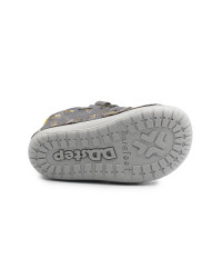 Buty Na Jesień Dla Chłopczyka Barefoot w Koparki DD STEP S070-52480A Dark Grey