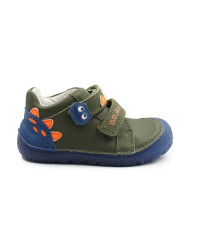 Buty Dziecięce Na Wiosnę Dla Chłopczyka Podeszwa Barefoot Świecące w Ciemności DD STEP S073-52875AZ Khaki