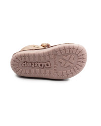 Elastyczne Buty Dla Dziewczynek Na Jesień w Kwiatuszki Barefoot DD STEP S070-52724Y Baby Pink