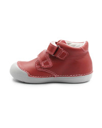 Buty Dziewczęce Na Wiosnę Na Rzep w Kwiatuszki DD STEP S066-52842BT Raspberry