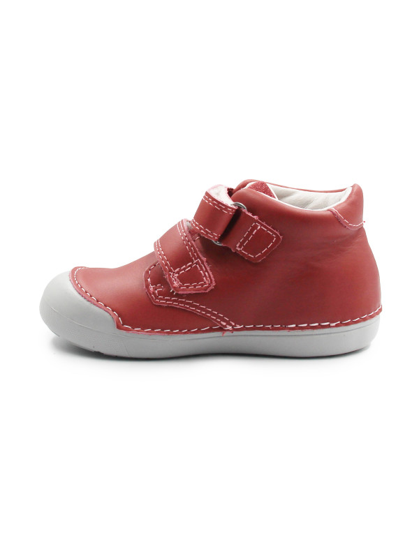 Buty Dziewczęce Na Jesień Na Rzep w Kwiatuszki DD STEP S066-52842BT Raspberry