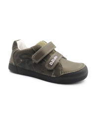 Chłopięce Buty Na Jesień Półbuty LED DD STEP S068-52288MZ Khaki