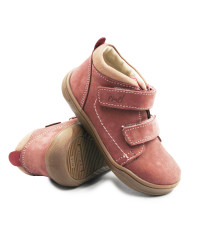 Buty Jesienne Dziewczęce Barefoot Różowe Trampki Emel E 2145C-2