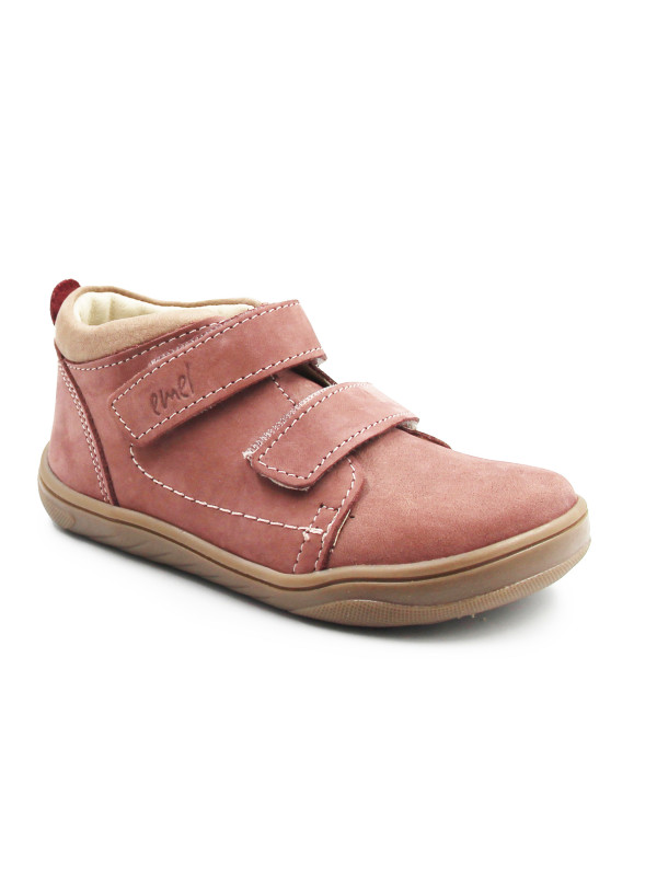 Buty Jesienne Dziewczęce Barefoot Różowe Trampki Emel E 2145C-2