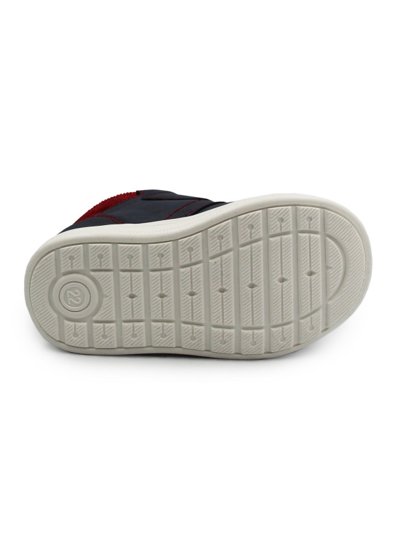 Buty Dla Chłopca Na Jesień Ocieplane Wnętrze Wojtyłko 1Z26088 Granat