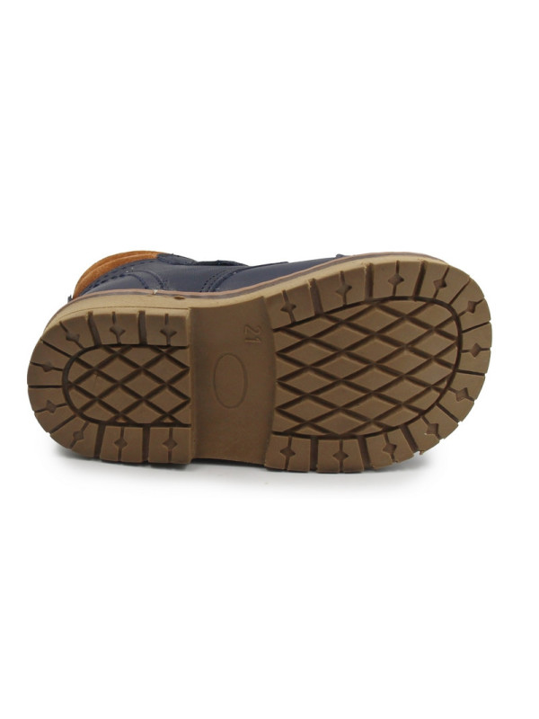 Trzewiki dla chłopca na zimę ocieplane wełną Emel ev 2447A-12