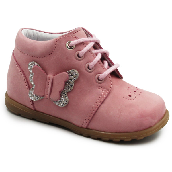 Buty Na Jesień Dla Dziewczynki Motylek Różowe Ameko a4 Molly Różowy