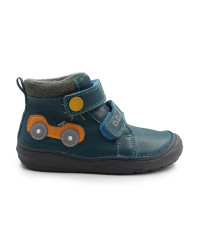 Lekko Ocieplane Buty Dla Chłopców Traktor Ciepłe Kozaki DD STEP  S071-52771AMO Sea Green