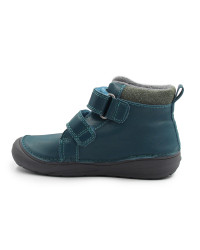 Lekko Ocieplane Buty Dla Chłopców Traktor Ciepłe Kozaki DD STEP  S071-52771AMO Sea Green