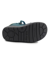 Lekko Ocieplane Buty Dla Chłopców Traktor Ciepłe Kozaki DD STEP  S071-52771AMO Sea Green