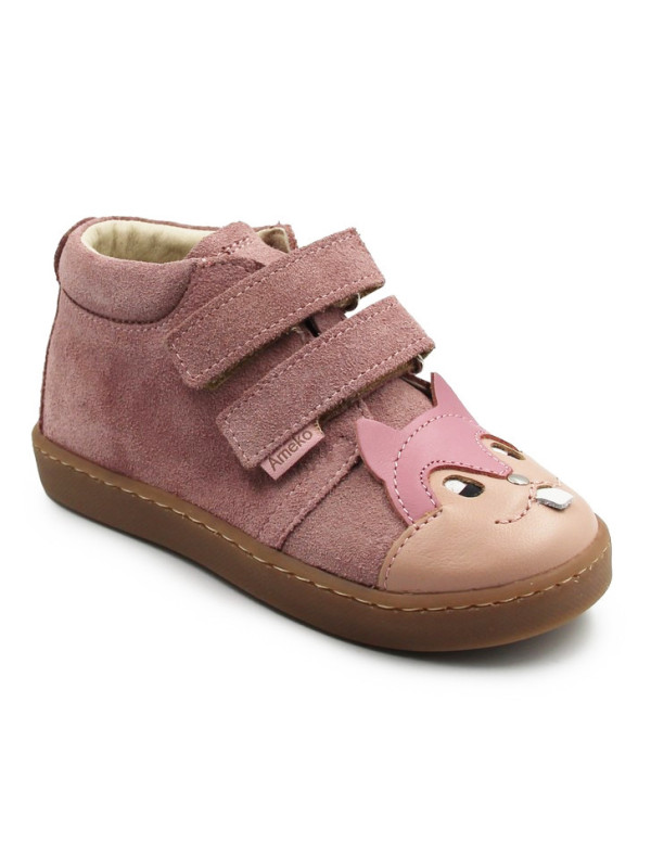 Buty dla Dziewczynki na Wiosnę Ameko Rudi-Brownrose
