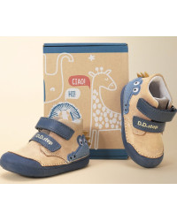 Dziecięce Buty Na Wiosnę Dla Chłopczyków DD STEP S066-52509 Cream