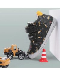 Buty Na Wiosnę Dla Chłopczyka Barefoot w Koparki DD STEP S070-52480A Dark Grey