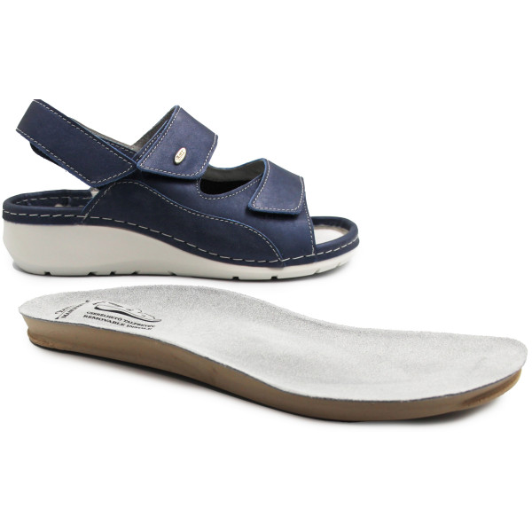 Skórzane Sandały Damskie Batz TILDA