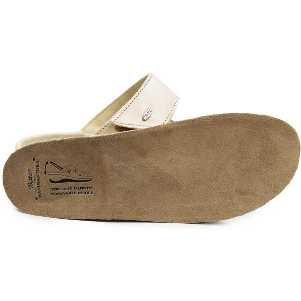Skórzane Klapki Damskie Batz Trudi