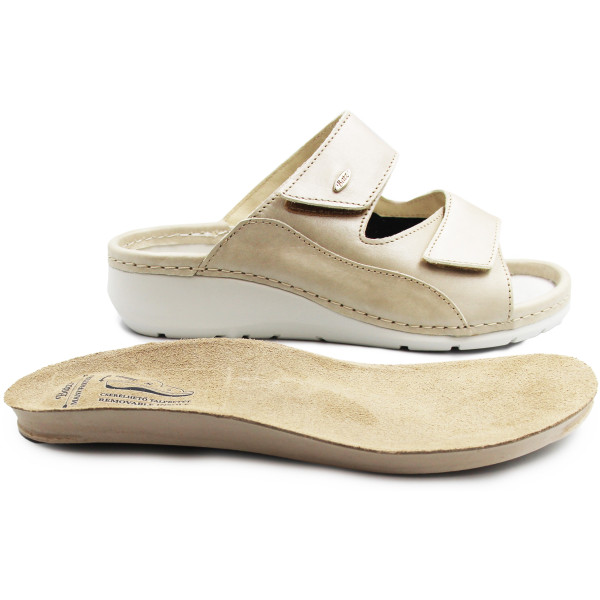 Skórzane Klapki Damskie Batz Trudi