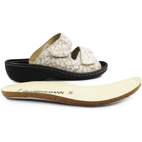 Klapki Damskie Dla Seniorek Na Lato Dr Brinkmann 700602-08