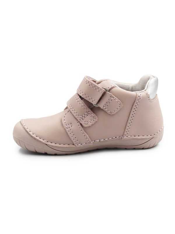 Różowe Buty Dla Dziewczynek Na Wiosnę Elastyczne Barefoot DD STEP S070-51253AT