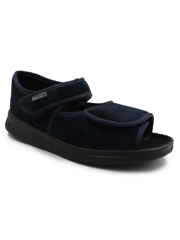 Obuwie domowe sandały damskie na szerokie stopy Dr Orto 589D002