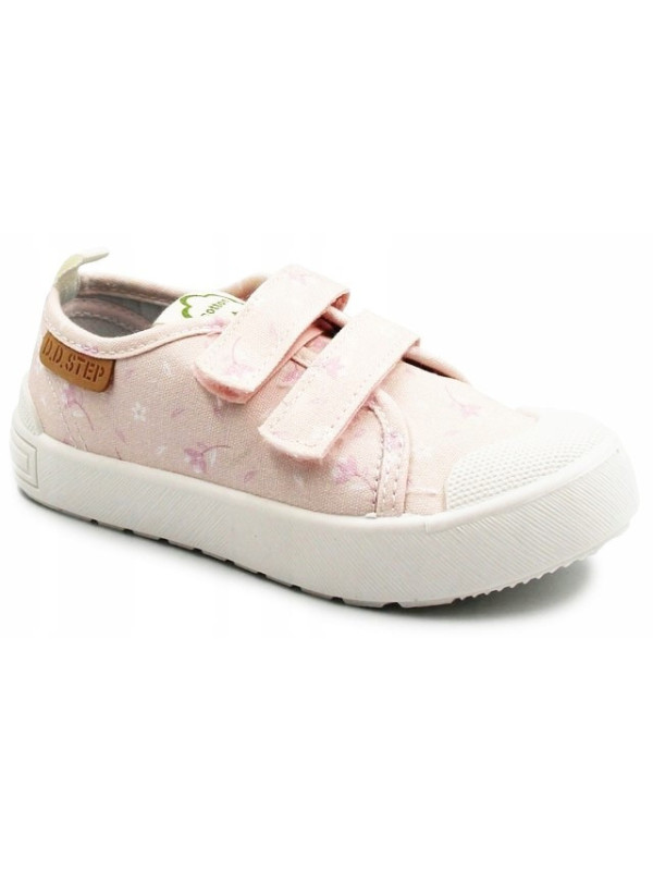Trampki Do Szkoły i Przedszkola Różowe DD STEP C096-51514AM Baby Pink