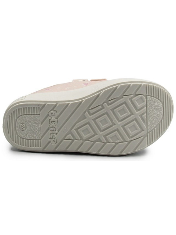Trampki Do Szkoły i Przedszkola Różowe DD STEP C096-51514AM Baby Pink