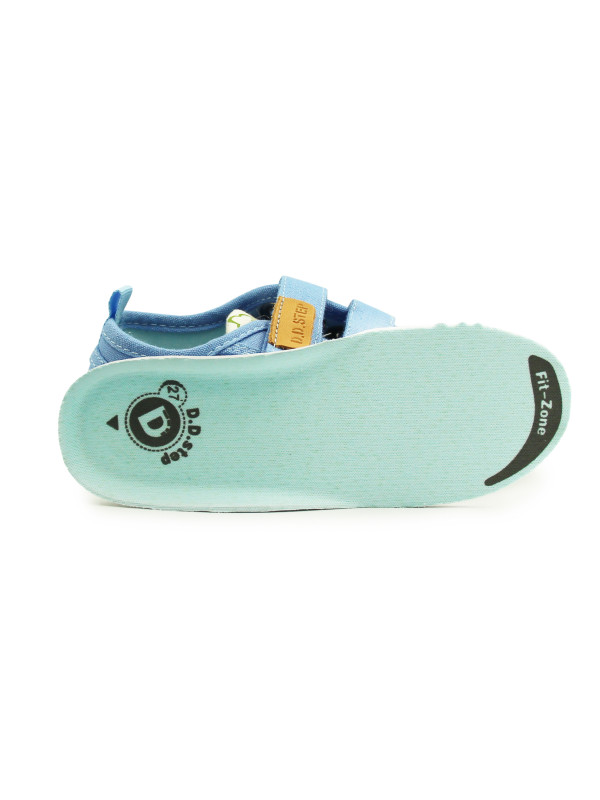 Buty Do Szkoły Dziecięce Niebieskie DD STEP C096-51314M