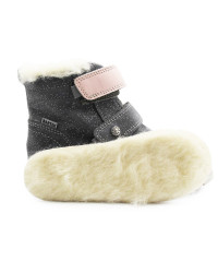 Buty Zimowe Dla Dziewczynek Ocieplane Wełną Bartek 84007-70