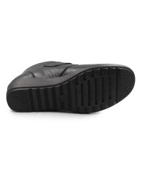 Damskie Buty Eleganckie Na Jesień i Zimę Ocieplane Wojtyłko 7ZB24008C Czarny