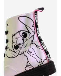 Holograficzne Buty Dla Dziewczynek Na Jesień z Ocieplanym Kocykiem Kozaki Stitch Bartek 88009-19