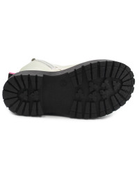 Holograficzne Buty Dla Dziewczynek Na Jesień z Ocieplanym Kocykiem Kozaki Stitch Bartek 88009-19