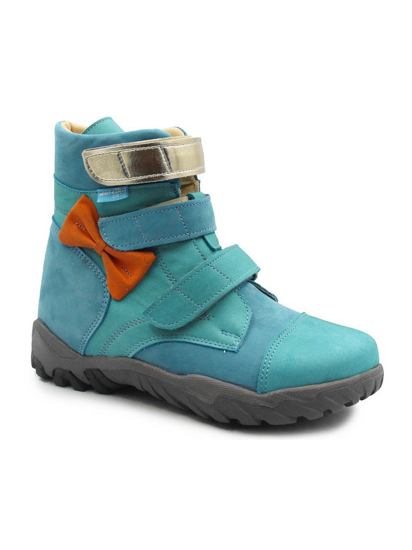 Buty ortopedyczne zimowe dla dziewczynki ocieplane wełną Aurelka 30