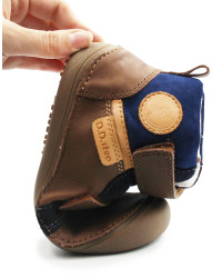Dziecięce Buty Na Jesień Dla Chłopców Młodzieżowe DD STEP A063-52570BL Chocolate