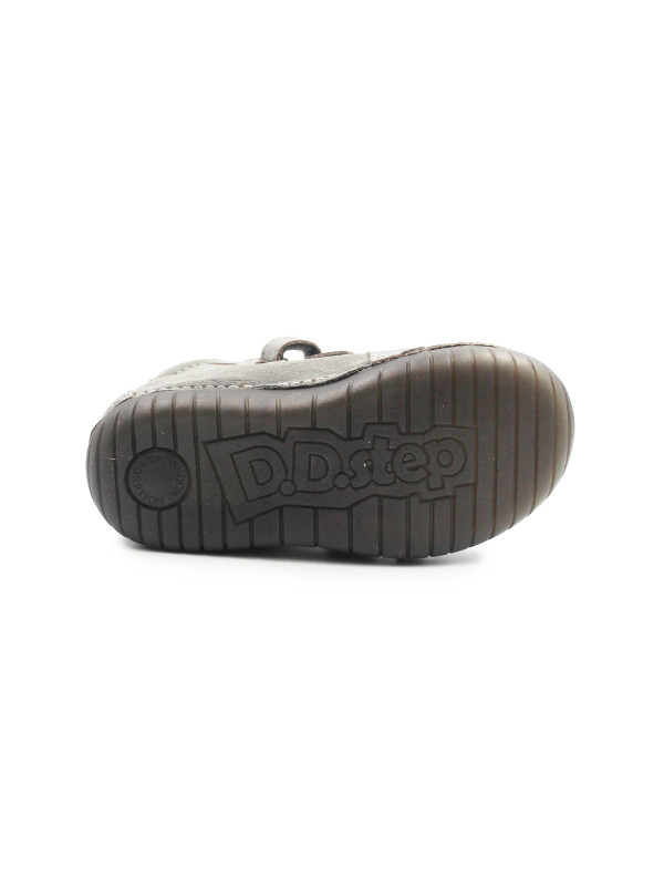 Buty Dziewczęce Na Jesień z Kwiatuszkiem DD STEP A050-52429BM Grey