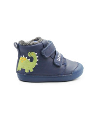 Buty Zimowe Dla Chłopczyka Ocieplane DD STEP W066-52525A Bermuda Blue