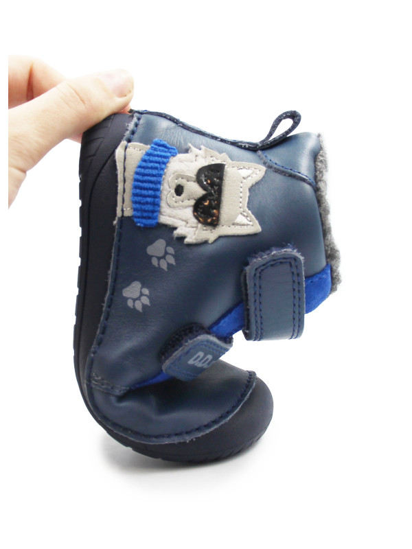 Dziecięce Buty Na Zimę Chłopięce DD STEP W070-52893 Royal Blue