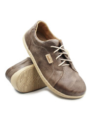 Damskie Buty Na Jesień Elastyczne Barefoot Na Szeroką Stopę Helios 451 ciemny n. Beż