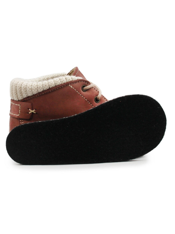 Buty trzewiki jesienne zimowe ocieplane dla dziewczynki Emel eY 2440C-4