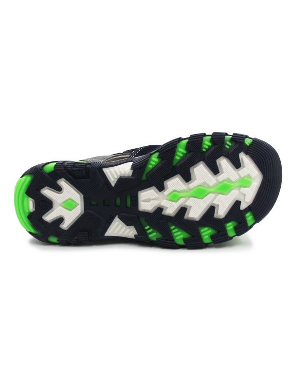 Sandały Dla Chłopca Na Lato Zielono Czarne Bartek 16187-005