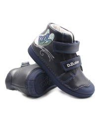 Buty Na Wiosnę Dla Dziewczynki z Motylkiem DD STEP A049-52135AM Royal Blue