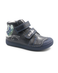 Buty Na Jesień Dla Dziewczynki z Motylkiem DD STEP A049-52135AM Royal Blue