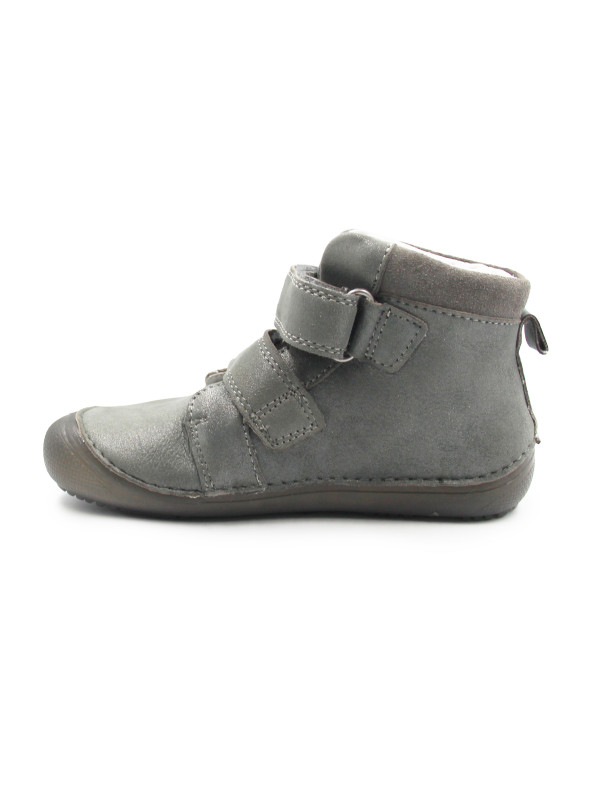 Buty Dziewczęce Na Jesień z Jednorożcem Świecące w Ciemności BAREFOOT DD STEP A063-52815M Dark Grey