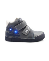 Dziecięce Buty Na Jesień Dla Chłopca Samochód LED DD STEP A068-52151M Grey