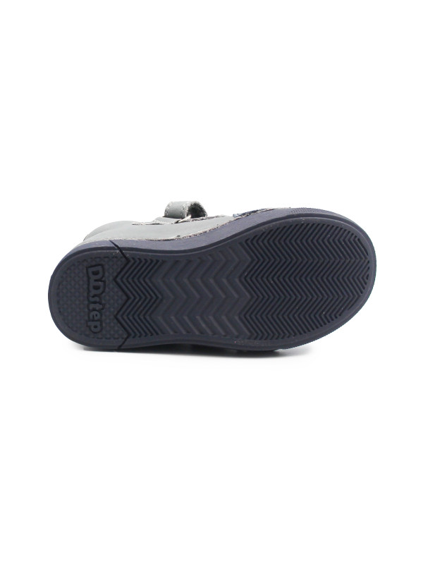 Dziecięce Buty Na Wiosnę Dla Chłopca Samochód LED DD STEP A068-52151M Grey