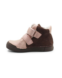 Dziecięce Buty Na Jesień Dla Dziewczynek LED z Jednorożcem DD STEP A068-52459AM Chocolate