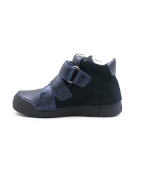 Jesienne Buty Dziewczęce Świecące LED z Jednorożcem DD STEP A068-52459M Royal Blue